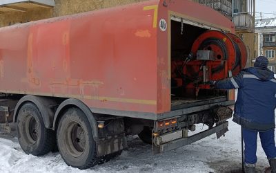 Аренда каналопромычной машины, услуги по чистке канализации - Новосибирск, заказать или взять в аренду