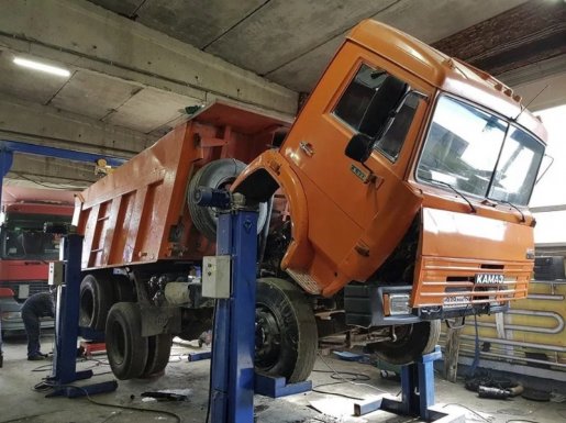 Ремонт самосвалов (кузов, ходовая, двигатель) стоимость ремонта и где отремонтировать - Новосибирск