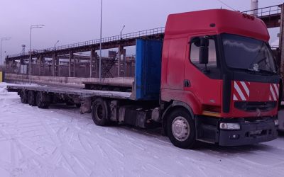 Перевозка спецтехники площадками и тралами до 20 тонн - Новосибирск, заказать или взять в аренду
