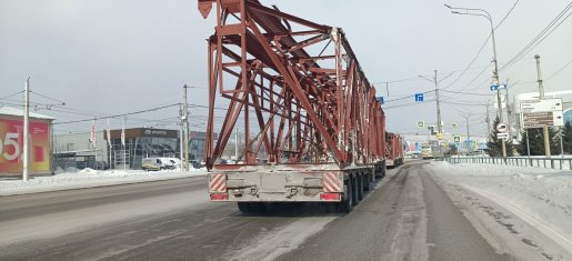 Грузоперевозки тралами до 100 тонн стоимость услуг и где заказать - Новосибирск