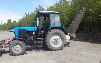 Поиск тракторов с барой грунторезом и другой спецтехники - Бердск, заказать или взять в аренду