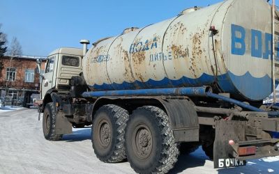 Услуги водовозов. Доставка питьевой и технической воды - Новосибирск, заказать или взять в аренду