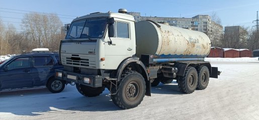 Цистерна Цистерна-водовоз на базе Камаз взять в аренду, заказать, цены, услуги - Бердск