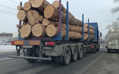 Поиск транспорта для перевозки леса, бревен и кругляка - Новосибирск, цены, предложения специалистов