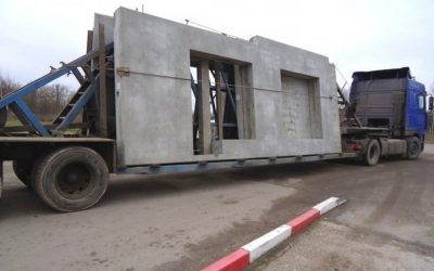 Перевозка бетонных панелей и плит - панелевозы - Новосибирск, цены, предложения специалистов
