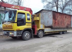 Перевозка гаражей и бытовок в Новосибирске